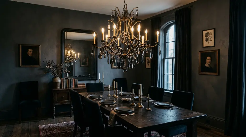 Use a Statement Chandelier as the Room's Focal Point