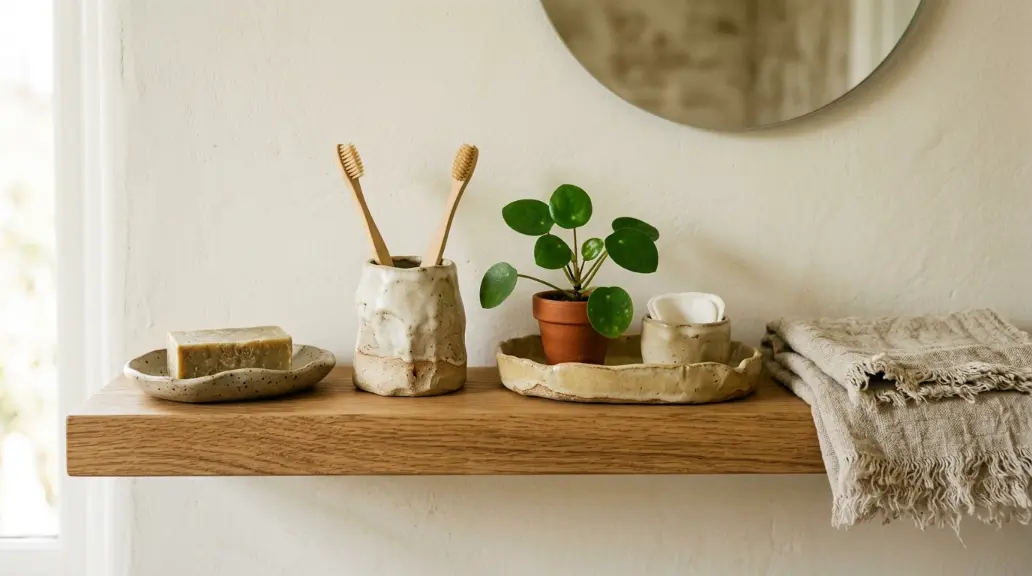 Incorporate River Pebbles on the Floor