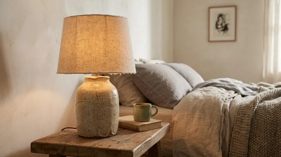 Handcrafted Ceramic Lamp