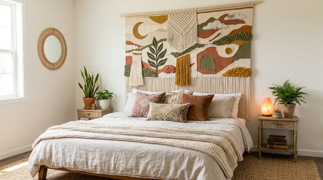 Hanging Textiles, Tapestries, and Macrame