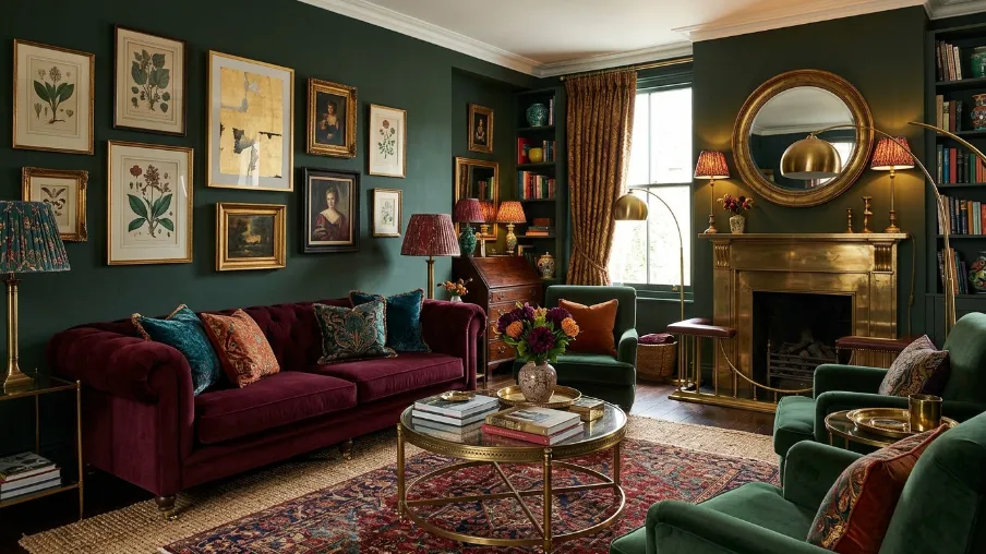 Embrace a Rich, Jewel-Toned Color Palette