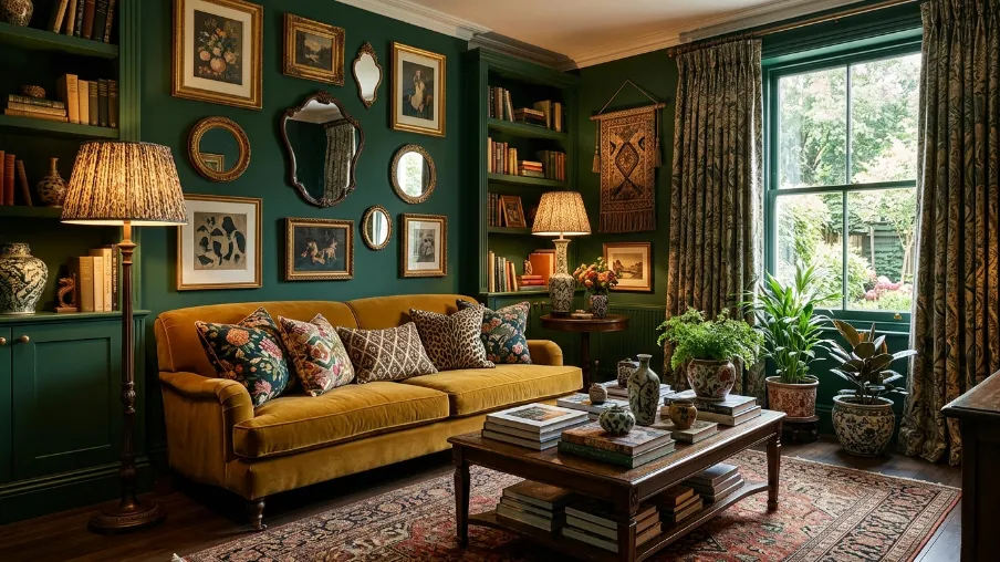 Start With a Bold, Dramatic Wall Color