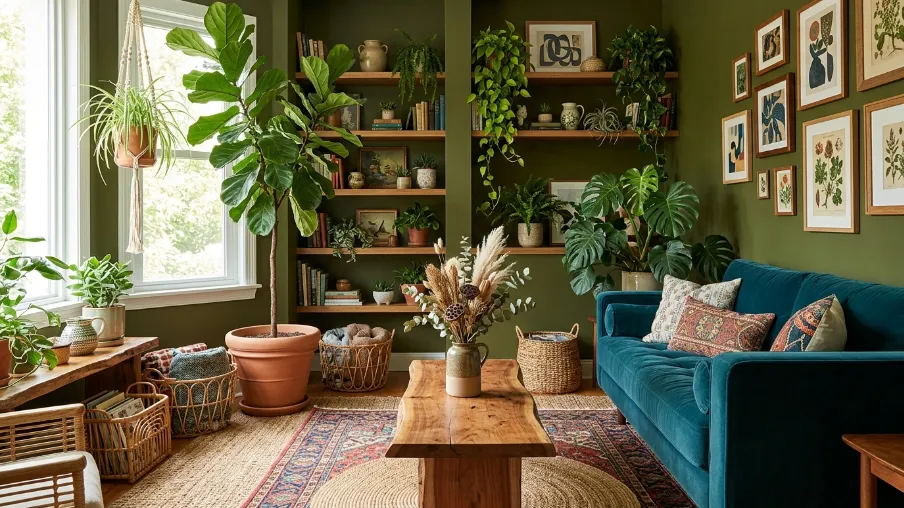 Bring In Plants and Natural Elements