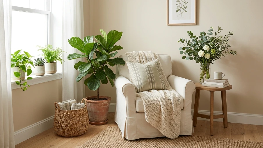 Seasonal Styling With Greenery