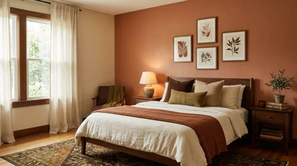 Use Colorful Curtains to Frame the Room