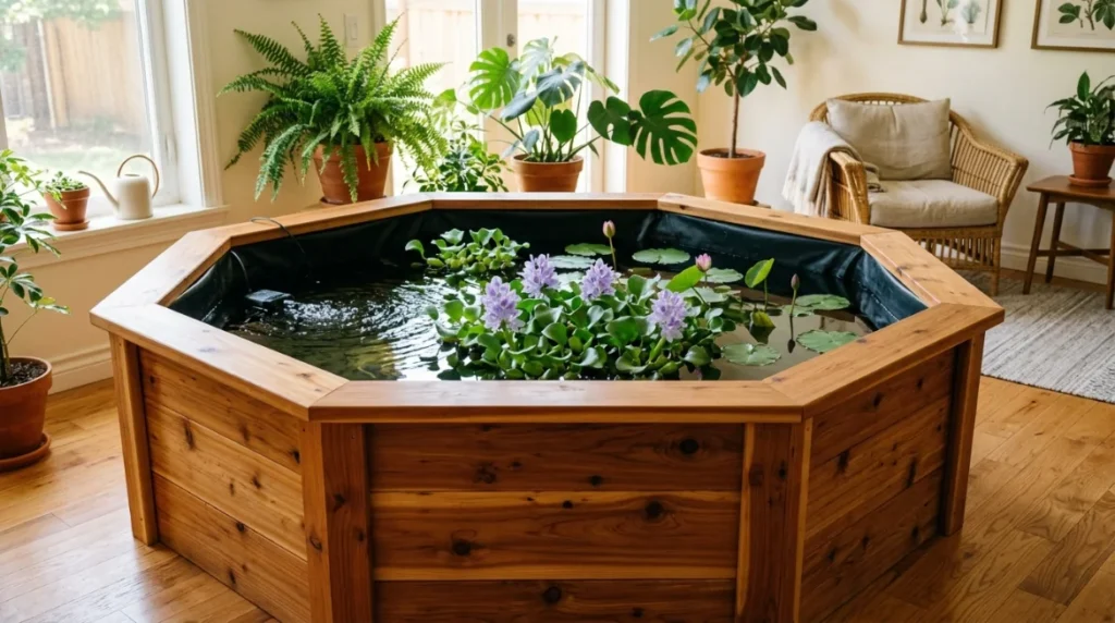 Raised Wooden Pond