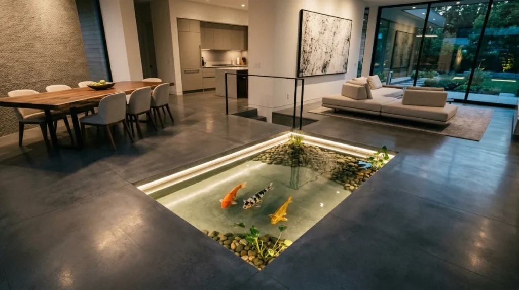 In-Ground Floor Pond