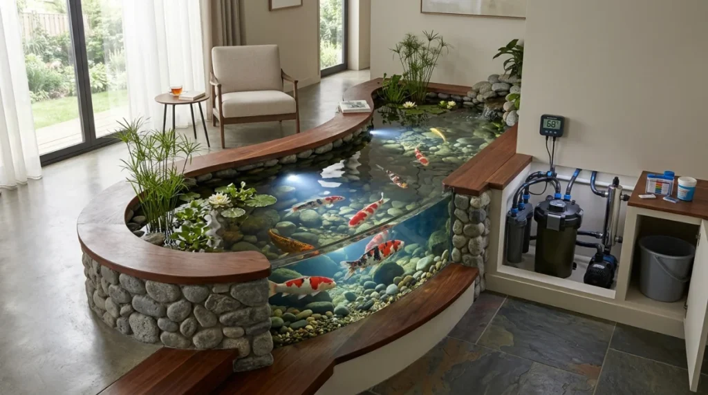  Indoor Koi Pond