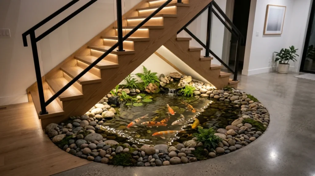 Under-Stair Pond