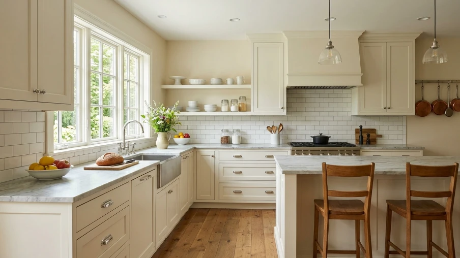 Timeless Kitchen Design with Classic Elements