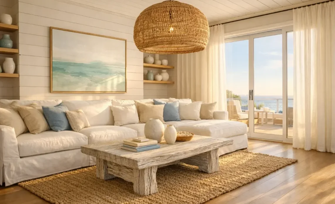 19 Creative Ideas for Contemporary Coastal Living Room Setup