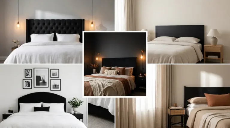 20 Unique Black Headboard Bedroom Ideas for Stylish Rooms