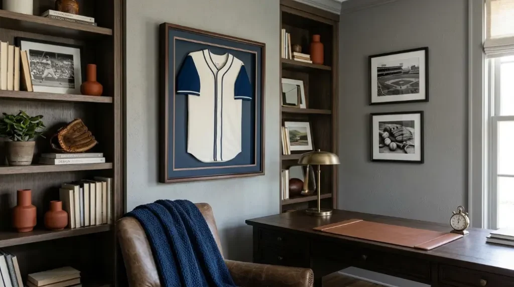 Sports Room Decor with a Refined Touch
