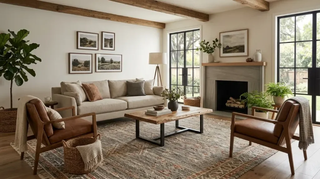 Use an Area Rug to Define the Space