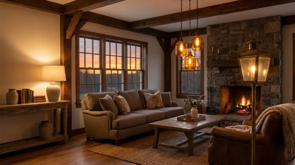 Play with Soft, Warm Lighting