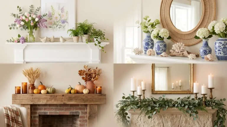 19 Year Round Mantle Decor Ideas to Upgrade Your Home