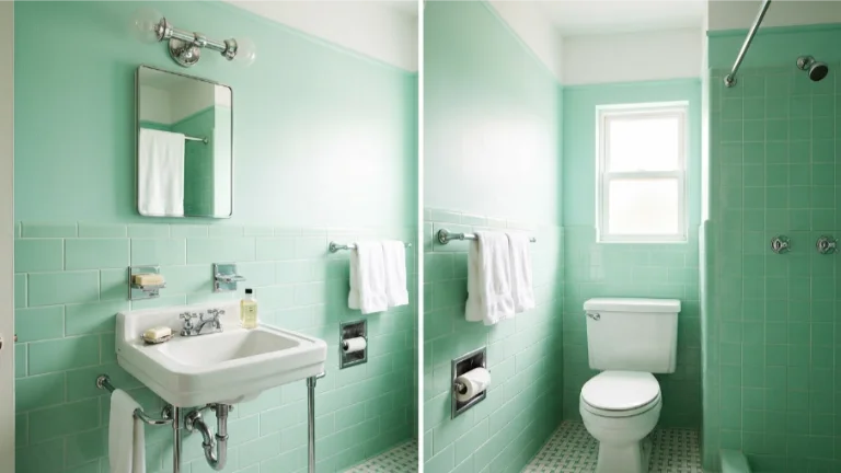 Mint Green and Chrome Combination