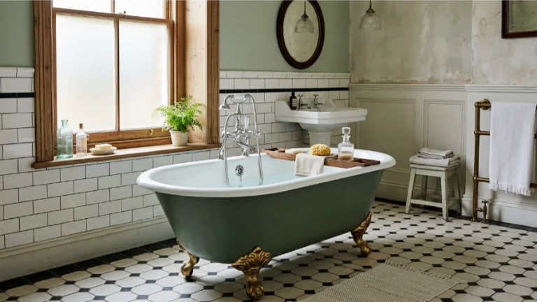Clawfoot Bathtub as a Focal Point