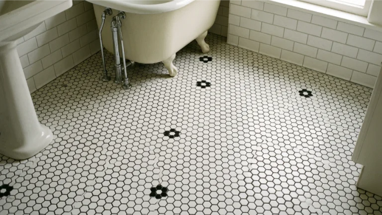 Vintage Hexagon Floor Tile