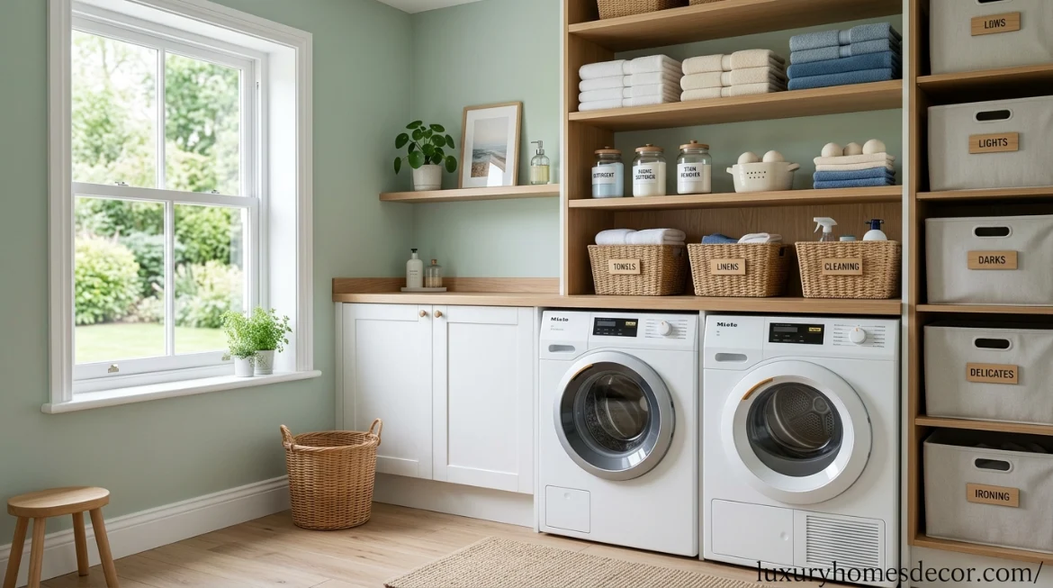 How to Organize a Laundry Room A Smart and Simple Guide