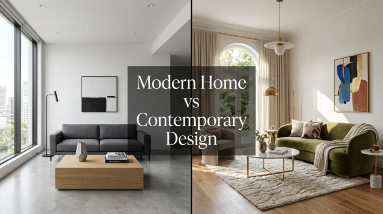 Difference Between Modern and Contemporary Design Explained
