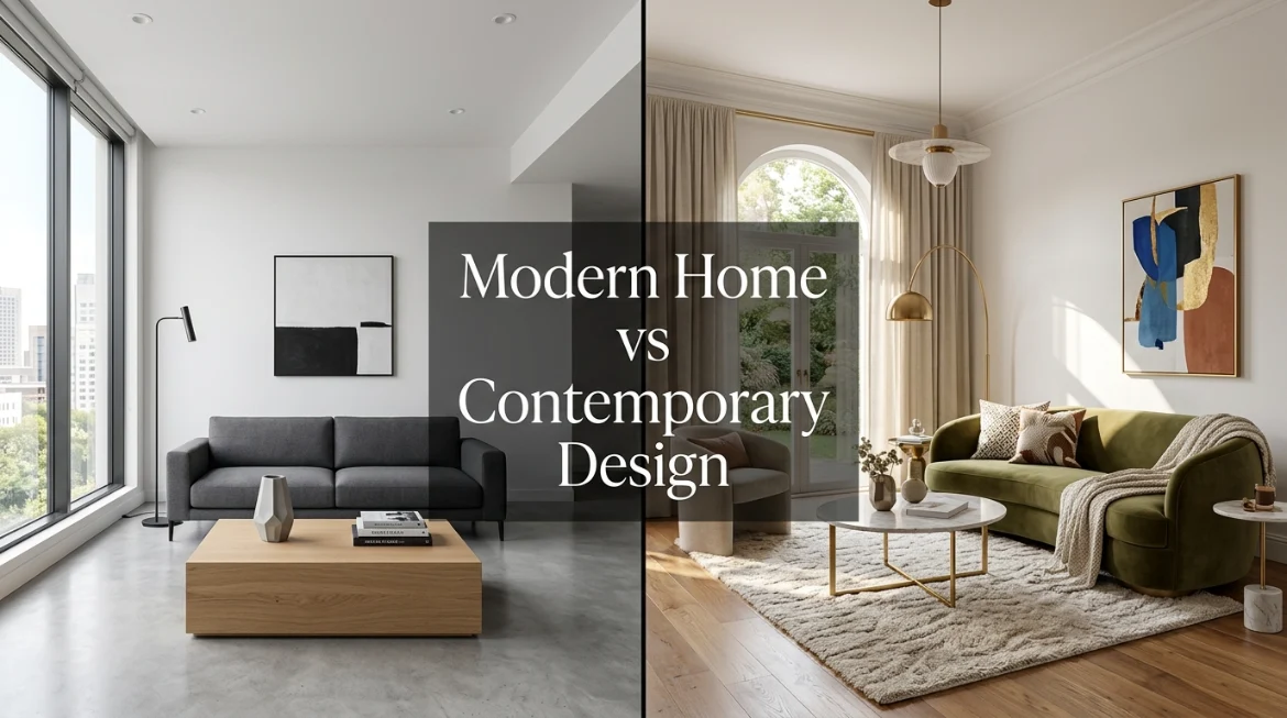 Difference Between Modern and Contemporary Design Explained