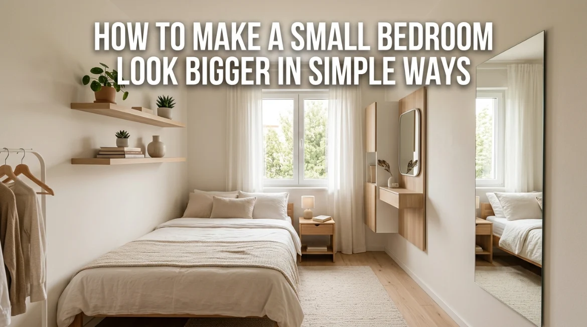 How to Make a Small Bedroom Look Bigger in Simple Ways