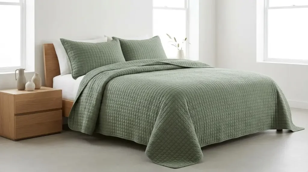 Layer Colorful Throw Pillows on a Neutral Bed