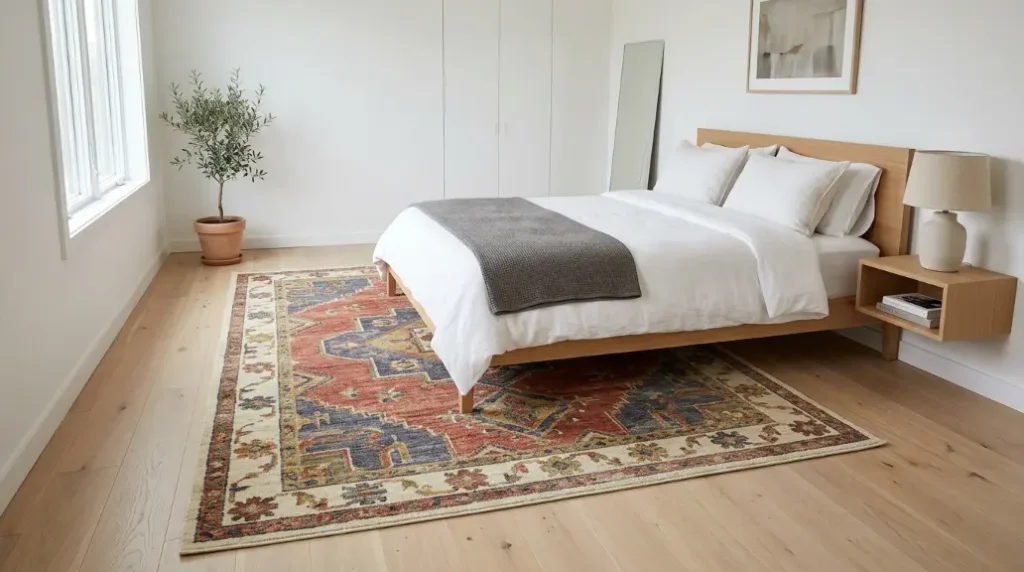 Bring in a Colorful Area Rug