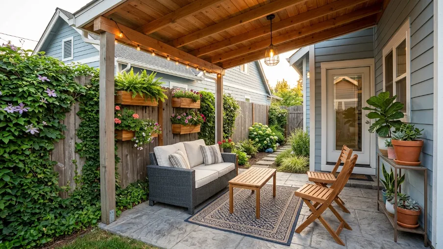 Small Covered Patio Ideas for Compact Backyards