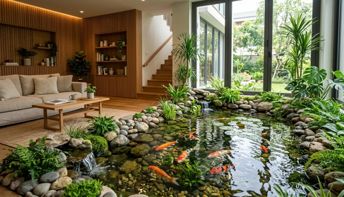 18 Indoor Pond Ideas to Create a Peaceful Home Retreat