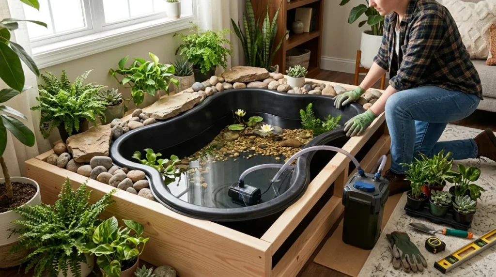 Courtyard or Sunroom Pond