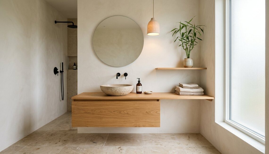 20 Japandi Bathroom Ideas for a Calm and Stylish Space