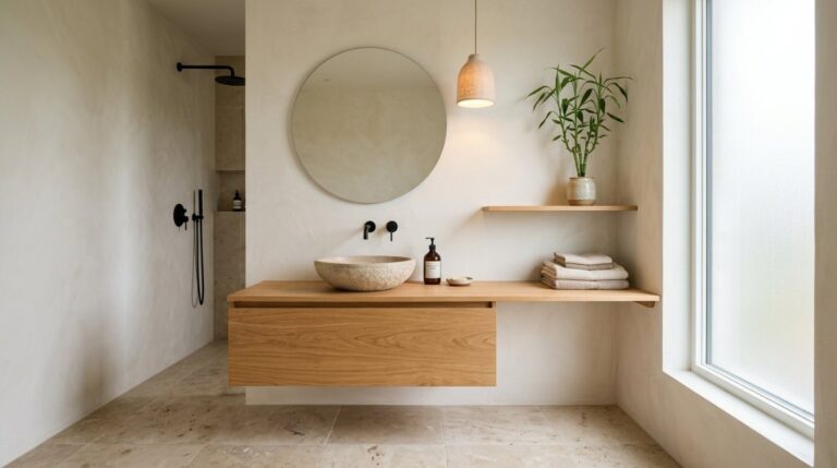 20 Japandi Bathroom Ideas for a Calm and Stylish Space