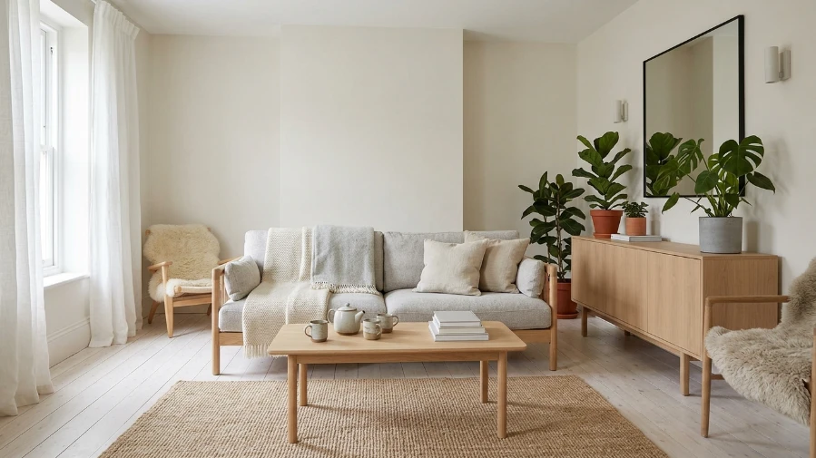 The Cozy Minimalist Living Room