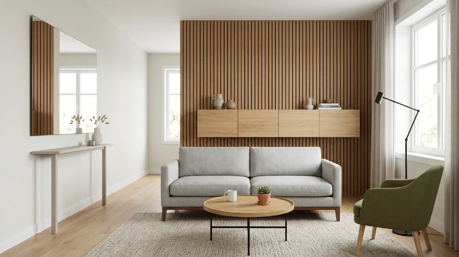 . The Small Minimalist Living Room