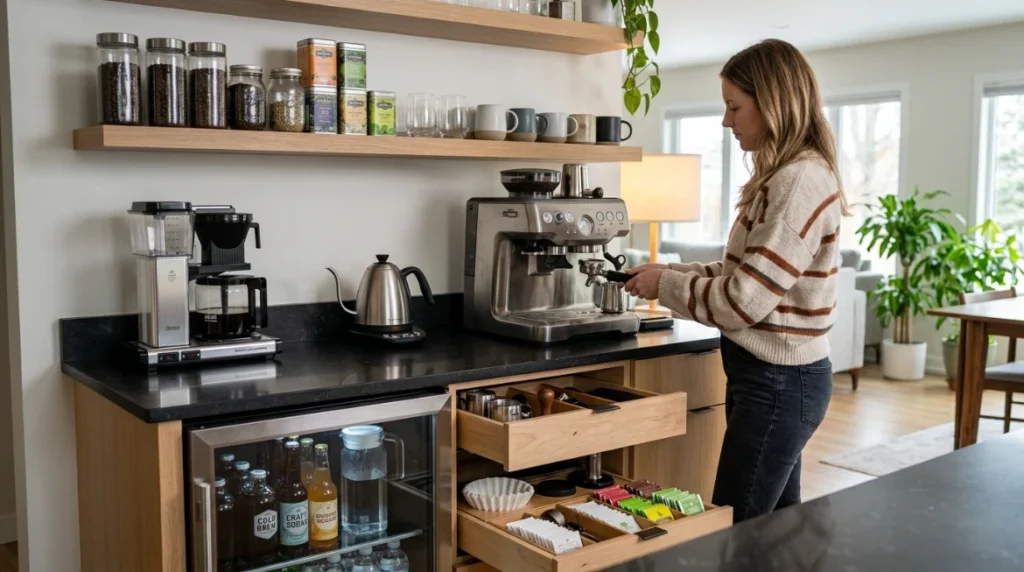 The Full Home Café Beverage Station