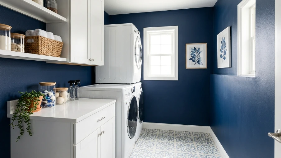 Color Palette Ideas for Modern Laundry Rooms