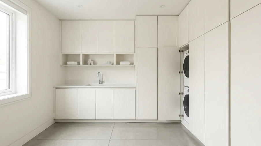 Modern Utility Room with Minimalist Design