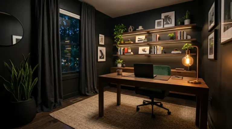18 Moody Home Office Ideas for Modern Workspaces at Home!