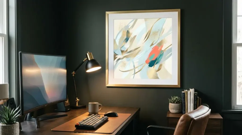 Add Artwork to Anchor the Room