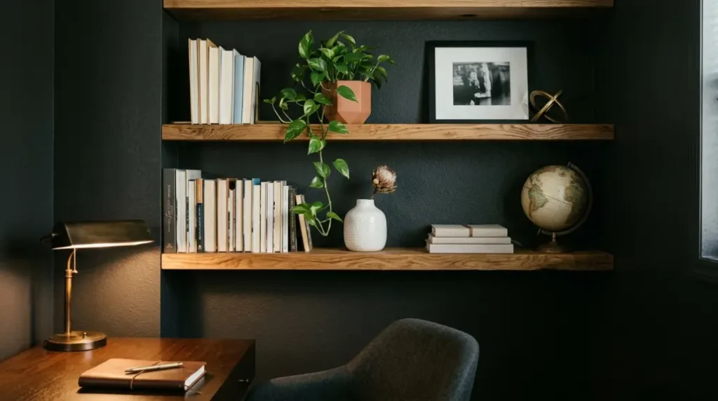 Use Open Shelving as a Design Feature