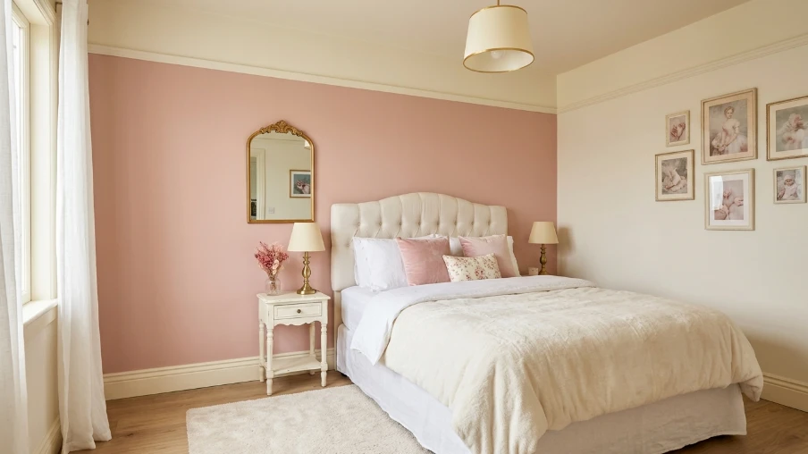 Soft Blush Pink Walls as Your Foundation