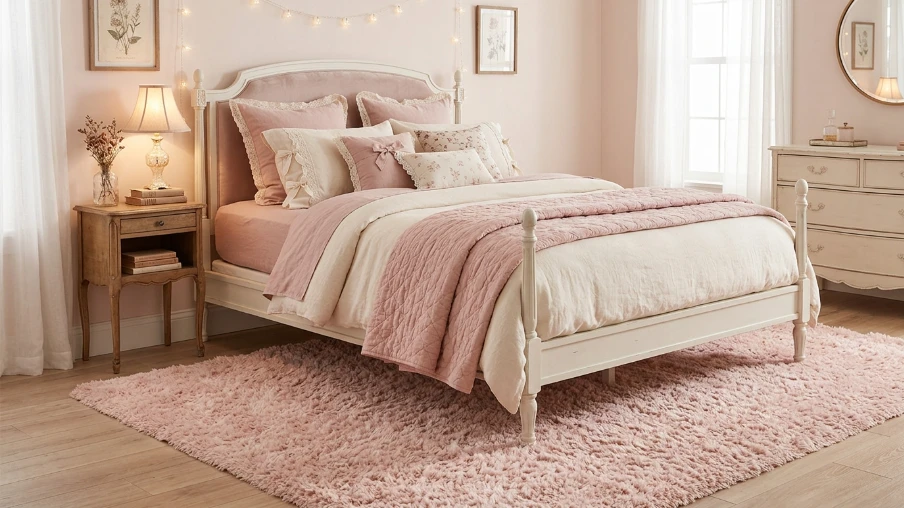 Pink Rugs for Warmth and Texture
