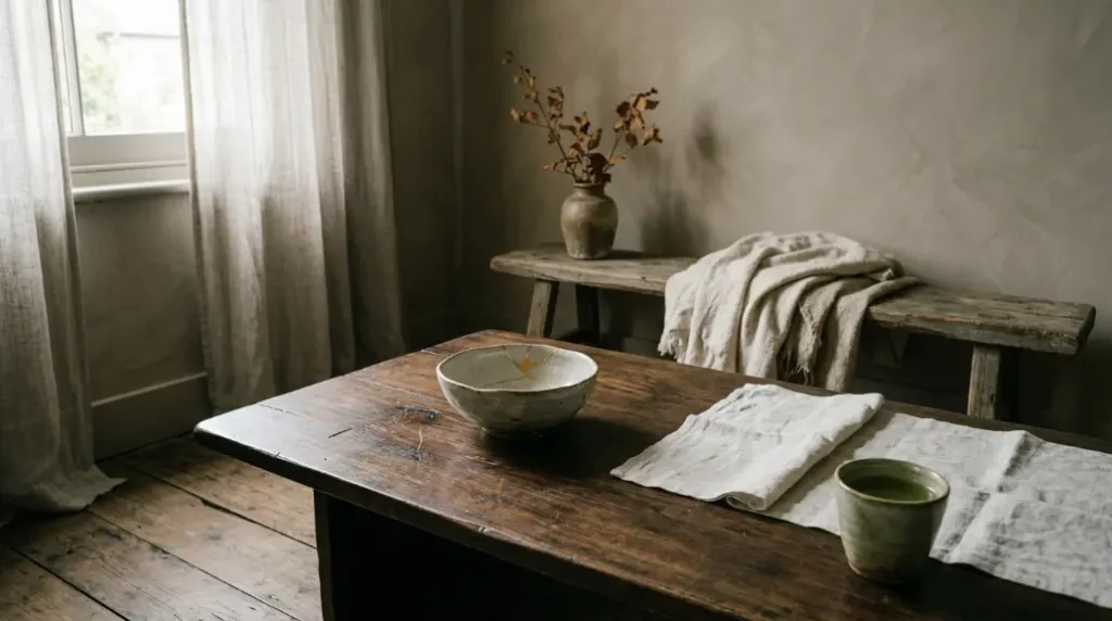 Wabi-Sabi Interior Aesthetic