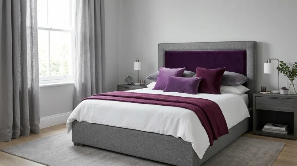 Lilac and Gray for a Dreamy, Feminine Look