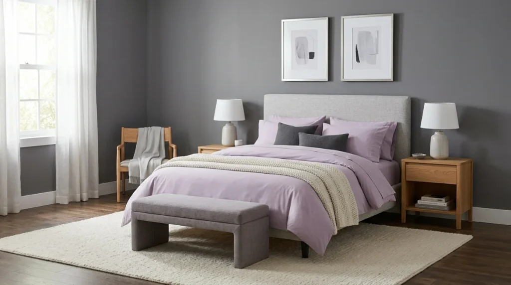 Mauve and Gray for a Sophisticated, Muted Palette