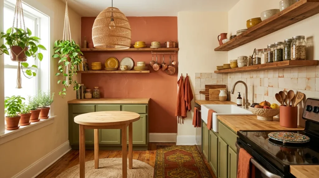 Start With a Warm, Earthy Color Palette
