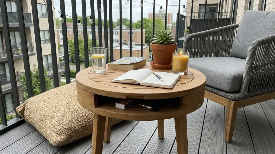 Side Table as Functional Accent