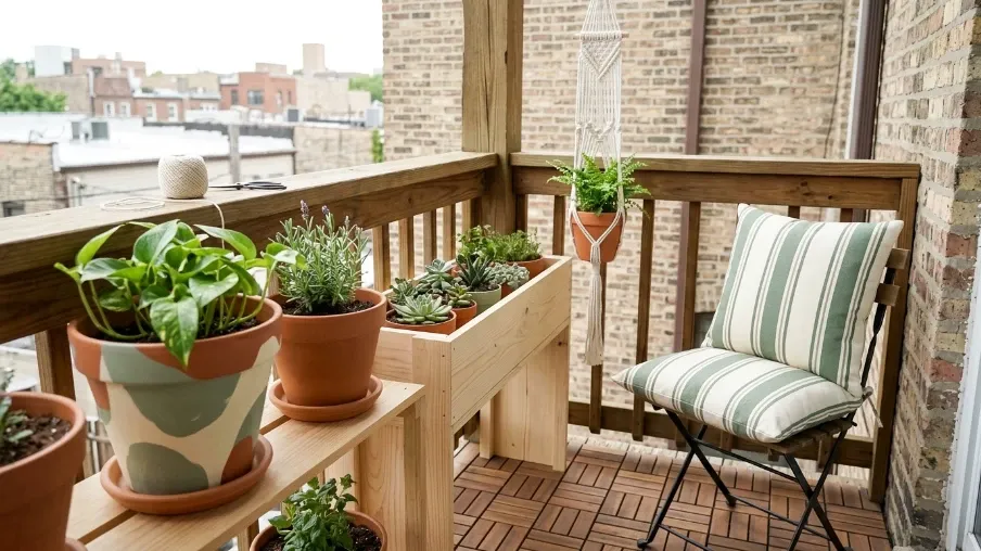 DIY Balcony Decor on a Budget